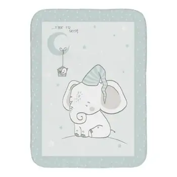 KikkaBoo Super soft blanket Elephant Time ახალშობილის პლედი