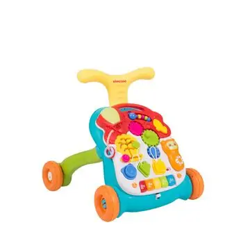 Kikkaboo Walker 3in1 Walk 'N' Learn Green - საბავშვო ვოლქერი