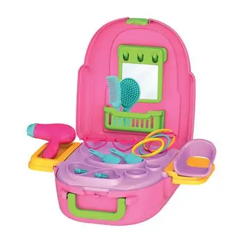 Dede Linda's Beauty Set Backpack 03839 - სათამაშო ტრილიაჟი