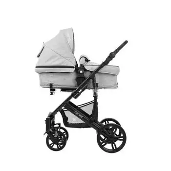 KikkaBoo Beloved Light Grey 3in1 ახალშობილის ეტლი, 10 image