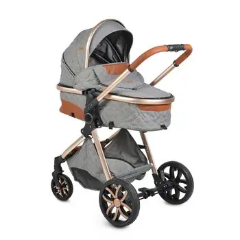 Cangaroo Alma Dark Grey 3 In 1 საბავშვო ტრანსფორმერი ეტლი, 5 image