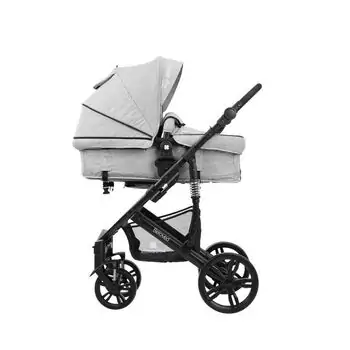 KikkaBoo Beloved Light Grey 3in1 ახალშობილის ეტლი, 11 image
