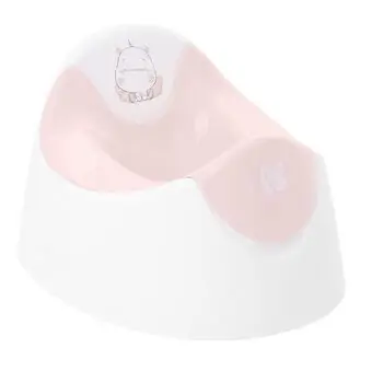 KikkaBoo Potty with removable lid Hippo Pink - ღამის ქოთანი