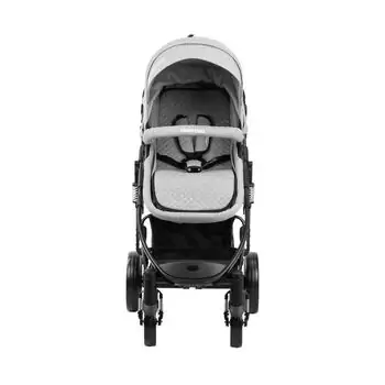KikkaBoo Beloved Light Grey 3in1 ახალშობილის ეტლი, 6 image
