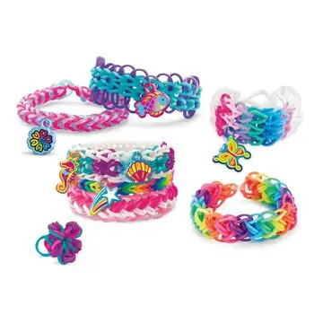 Cra-Z-Art New Charm Loom Studio Mermaid and Unicorn დასაწნავი რეზინები, 6 image