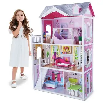 Moni Aria`s Doll House - თოჯინის ხის სამსართულიანი სახლი, 12 image