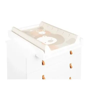 KikkaBoo Hard PVC changing pad My Teddy გამოსაცვლელი ზედაპირი, 3 image