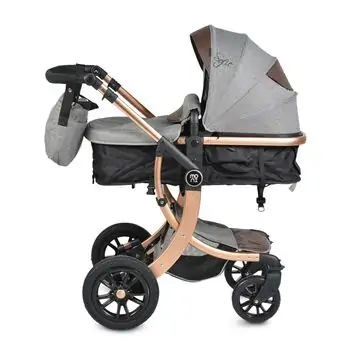 Cangaroo Sofie Dark Grey With Red Car Seat 3x1 ტრანსფორმერი ეტლის კომპლექტი, 5 image