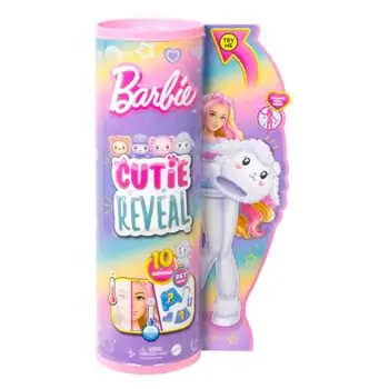 Barbie Cutie Reveal Cozy Cute Tees Series თოჯინა ფერის ტრანსფორმაციით, 6 image