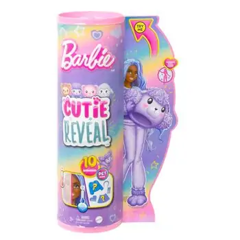 Barbie Cutie Reveal Cozy Cute Tees Series თოჯინა ფერის ტრანსფორმაციით, 6 image