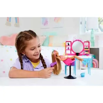 Barbie Doll And Hair Salon Playset ბარბის თოჯინა აქსესუარებით, 2 image