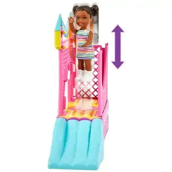 Barbie Skipper Babysitters Inc. Bounce House Playset With Dolls & Accessories ბარბის თოჯინა აქსესუარებით, 2 image
