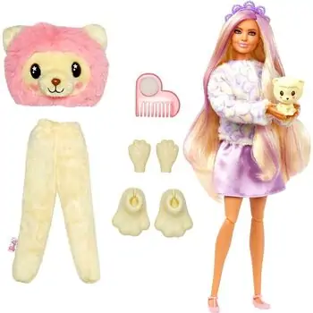 Barbie Cutie Reveal Cozy Cute Tees Series თოჯინა ფერის ტრანსფორმაციით, 3 image