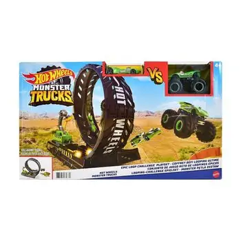 Hot Wheels Monster Truck Epic Loop Challenge Playset  საბავშვო სათამაშო ტრასა