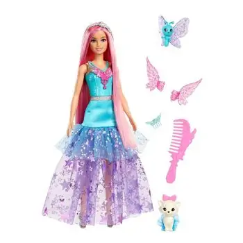 Barbie A Touch Of Magic "Brooklyn" ბარბის თოჯინა აქსესუარებით