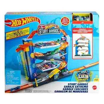 Hot Wheels City Stunt Garage Play Set საბავშვო სათამაშო ტრასა, 6 image