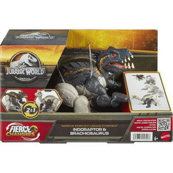 Mattel Jurassic World Fierce Changers - სათამაშო დინოზავრი