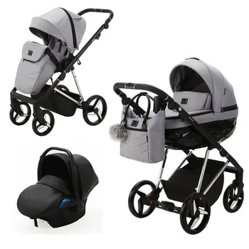 Adamex Quantum Special Edition საბავშვო ეტლის 3x1 კომპლექტი