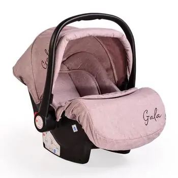 Cangaroo Gala 3in1 Gold Beige With Crystal Car Seat საბავშვო ტრანსფორმერი ეტლის კომპლექტი, 23 image