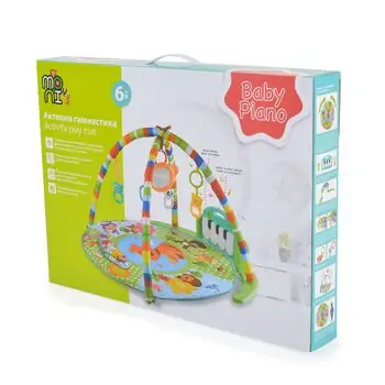 Cangaroo Play mat Baby piano Boy - განსავითარებელი ხალიჩა, 6 image