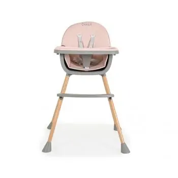 Moni High Chair Donut 2in1 Pink საკვები სკამ-მაგიდა, 2 image
