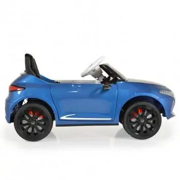 Cangaroo Mercedes-Benz Concept EQA Blue ელექტრო მანქანა კაუჩუკის საბურავებით და ტყავის სავარძლით, 7 image