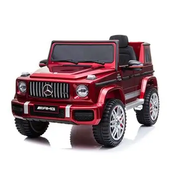 Moni BO Mercedes-Benz G63 AMG Red ელექტრო მანქანა კაუჩუკის საბურავებით