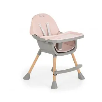 Moni High Chair Donut 2in1 Pink საკვები სკამ-მაგიდა, 6 image