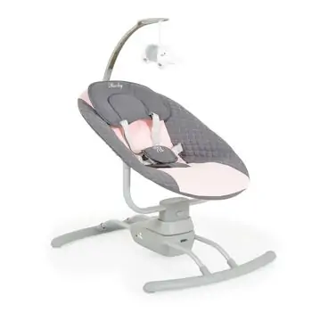 Moni Electric swing Rocky Pink საბავშვო ელექტრო შეზლონგი