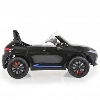 Cangaroo Mercedes-Benz Concept EQA black ელექტრო მანქანა კაუჩუკის საბურავებით და ტყავის სავარძლით, 2 image