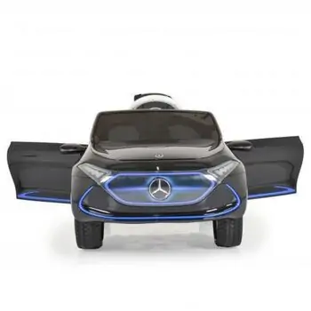 Cangaroo Mercedes-Benz Concept EQA black ელექტრო მანქანა კაუჩუკის საბურავებით და ტყავის სავარძლით, 4 image