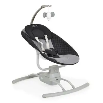 Moni Electric swing Rocky grey საბავშვო ელექტრო შეზლონგი