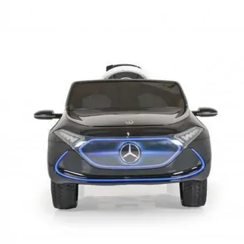Cangaroo Mercedes-Benz Concept EQA black ელექტრო მანქანა კაუჩუკის საბურავებით და ტყავის სავარძლით, 3 image