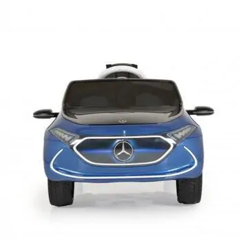 Cangaroo Mercedes-Benz Concept EQA Blue ელექტრო მანქანა კაუჩუკის საბურავებით და ტყავის სავარძლით, 8 image