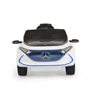Cangaroo Mercedes-Benz Concept EQA White ელექტრო მანქანა კაუჩუკის საბურავებით და ტყავის სავარძლით, 3 image