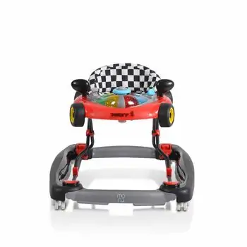 Moni Baby Walker Prixy 3 in 1 Red - საბავშვო ჭოჭინა, 4 image