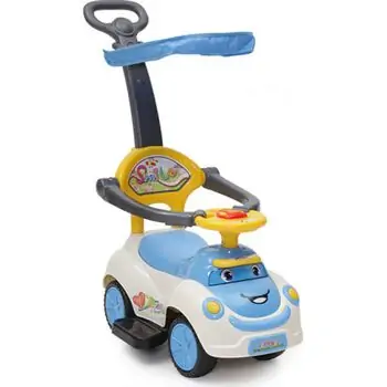 Cangaroo RIDE ON CAR SMILE WHITE გადასაჯდომი მანქანა