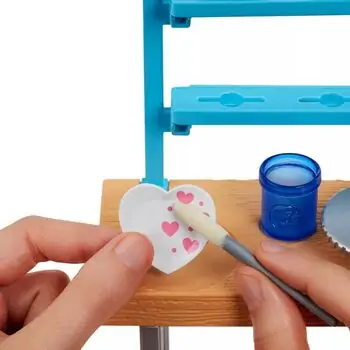 Barbie Relax & Create Art Studio Playset ბარბის თოჯინა აქსესუარებით, 5 image