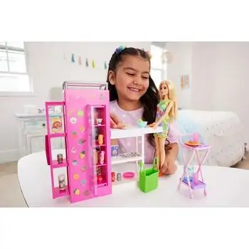 Barbie Doll and Ultimate Pantry Playset ბარბის თოჯინა აქსესუარებით, 5 image