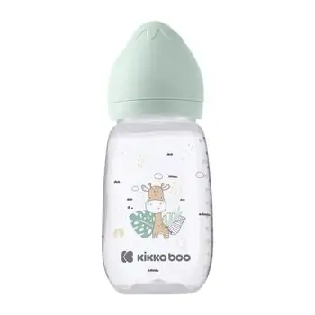 Kikkaboo PP Feeding Bottle 310ml Savanna Mint - ახალშობილის ბოთლი