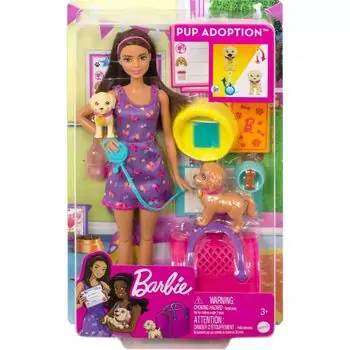 Barbie Pup Adoption Playset  ბარბის თოჯინა აქსესუარებით, 2 image