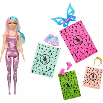 Barbie Color Reveal Doll Rainbow Galaxy Series ბარბის თოჯინა ფერის ტრანსფორმაციით, 3 image
