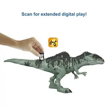 Mattel Jurassic World Strike 'N Roar Giant Dino - სათამაშო დინოზავრი, 4 image