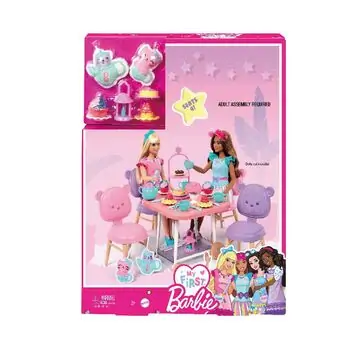 Barbie My First Tea Party ბარბის თოჯინა აქსესუარებით, 3 image