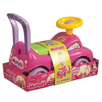 Dede Minnie Mouse My First Car 01981 საბავშვო გადასაჯდომი მანქანა, 2 image