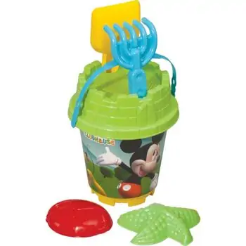 Dede  Mickey Mouse Round Castle Bucket Set 01546 ქვიშაში სათამაშო ნაკრები