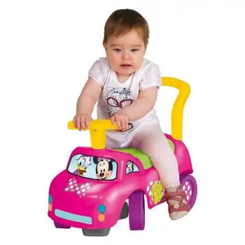Dede Minnie Mouse My First Car 01981 საბავშვო გადასაჯდომი მანქანა, 3 image