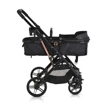 Moni 2in1 Rafaello Black - საბავშვო ტრანსფორმერი ეტლი, 7 image