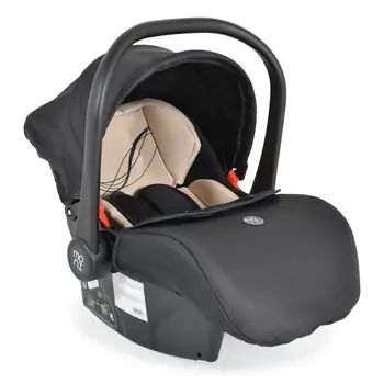 Cangaroo Ciara Beige With Black  3In1 With Multi Carseat საბავშვო ტრანსფორმერი ეტლის კომპლექტი, 17 image
