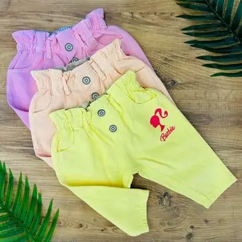 Barbie Trousers Light Pink ახალშობილის შარვალი, 2 image